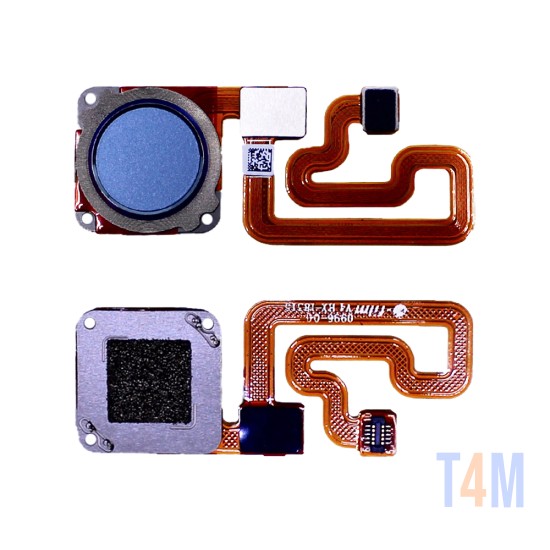 Flex de Sensor de Impressão Digital Xiaomi Redmi 6/Redmi 6a Azul